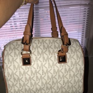 Michael Kors med Vanilla Grayson Tote w wallet